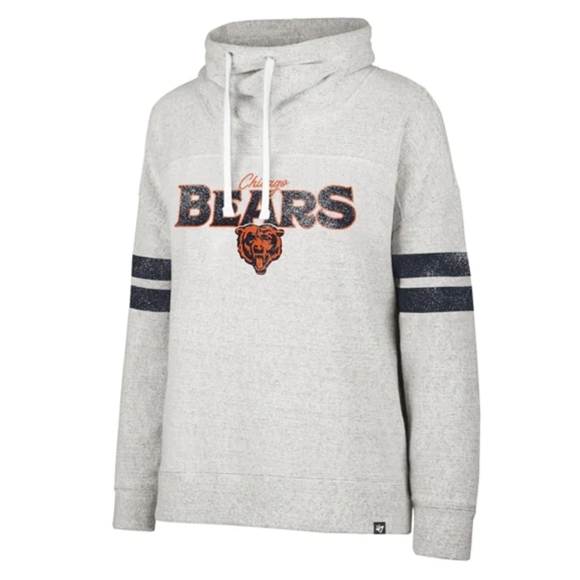 47 Brand Chicago Bears Cowl Neck Sweatshirt Size Small - Picture 1 of 6
